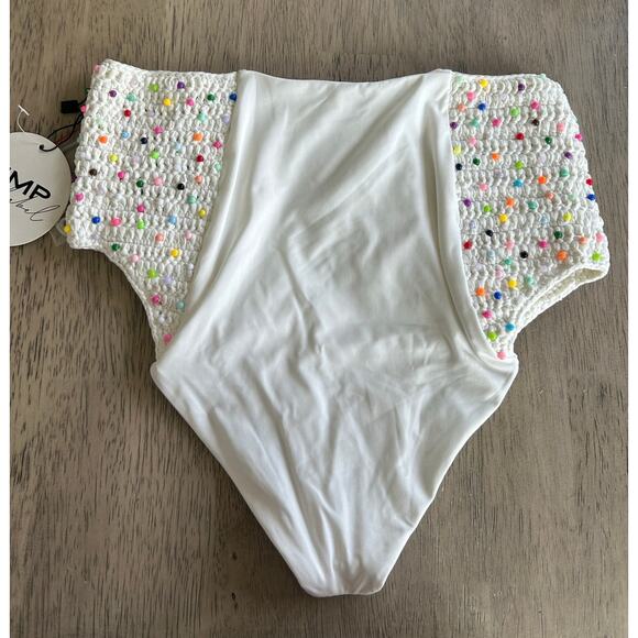 JMP the Label Cancun Crochet High Waisted Bottom in Daydream - S - Picture 5 of 5